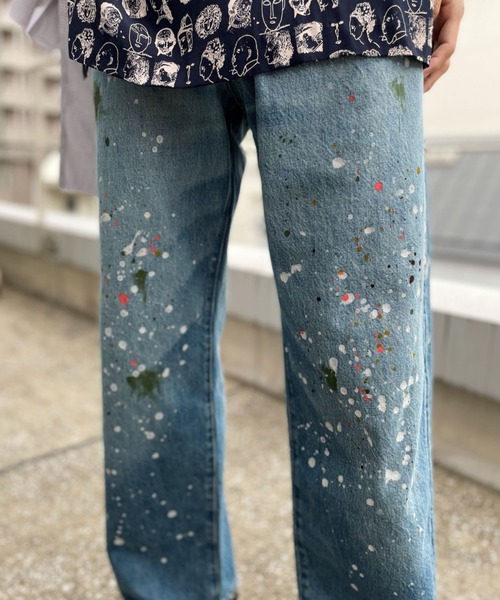 CLAMP（クランプ）の「CLAMP/クランプ/NO2 DENIM 505 5P with paint/ナンバー２デニム 505 ペイント（デニムパンツ・メンズ・その他・2）」の5枚目の写真