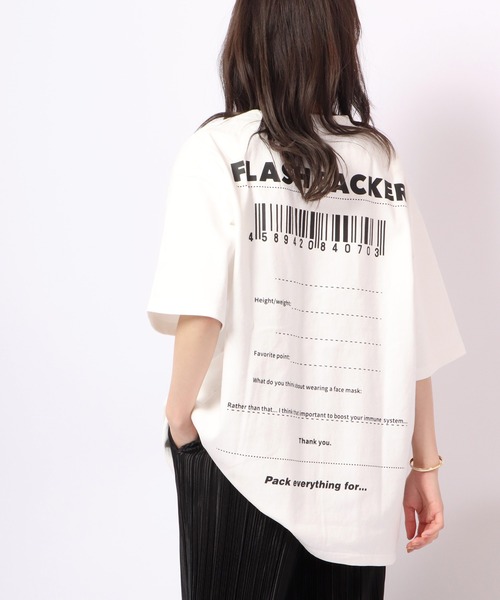 FLASH PACKER(フラッシュパッカー)の「FLASH PACKER ヘビーオンス半袖TEE(Tシャツ/カットソー・メンズ・ブラック/ホワイト/ブルー・M/S/L)」の5枚目の写真