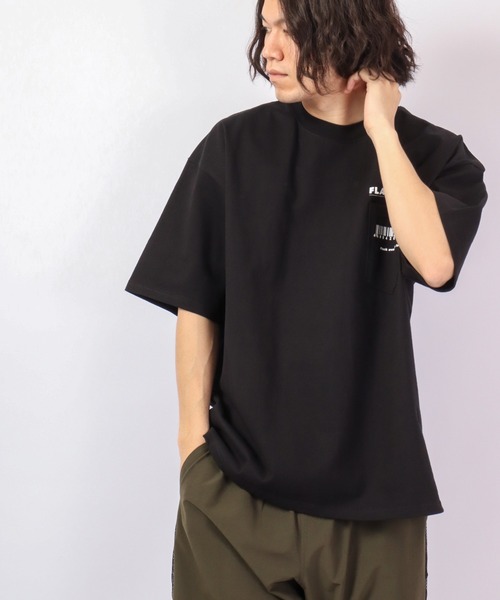 FLASH PACKER(フラッシュパッカー)の「FLASH PACKER ヘビーオンス半袖TEE(Tシャツ/カットソー・メンズ・ブラック/ホワイト/ブルー・M/S/L)」の17枚目の写真