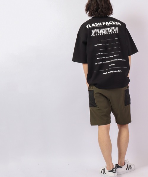 FLASH PACKER(フラッシュパッカー)の「FLASH PACKER ヘビーオンス半袖TEE(Tシャツ/カットソー・メンズ・ブラック/ホワイト/ブルー・M/S/L)」の22枚目の写真