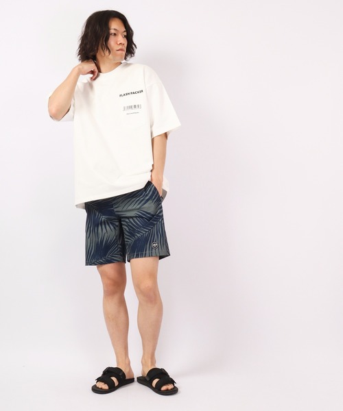 FLASH PACKER(フラッシュパッカー)の「FLASH PACKER ヘビーオンス半袖TEE(Tシャツ/カットソー・メンズ・ブラック/ホワイト/ブルー・M/S/L)」の11枚目の写真