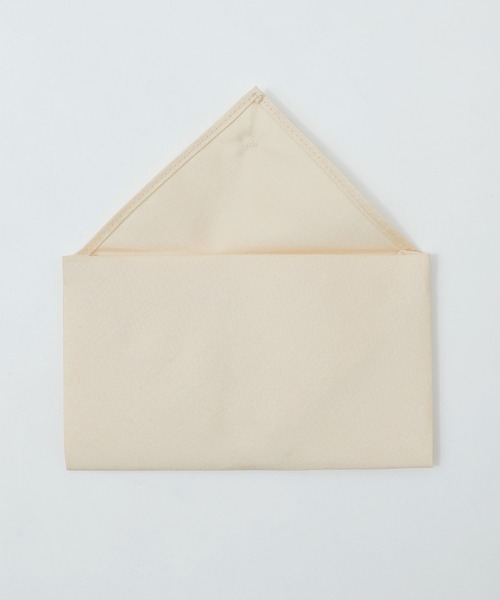 niana（ニアナ）の「シャンタンハンカチーフ袱紗（ハンカチ/ハンドタオル・レディース・ベージュ/シルバー/ブラック・FREE）」の14枚目の写真