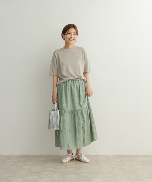 URBAN RESEARCH DOORS｜ランダムティアードスカート | Rakuten
