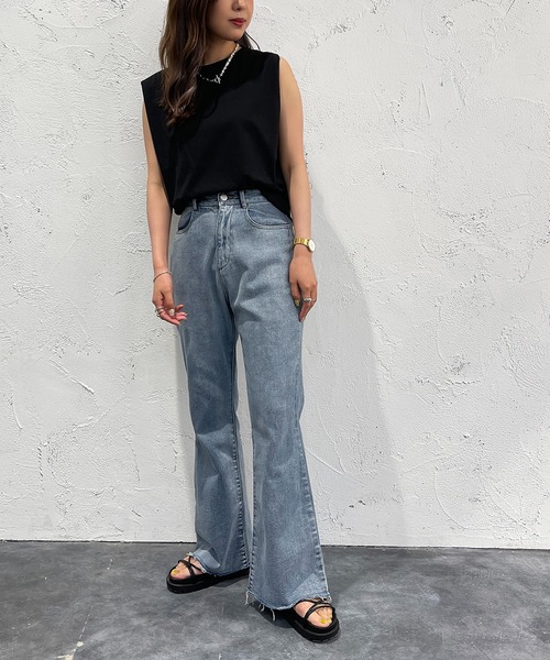 apres jour mignon(アプレジュールミニョン)の「タンクインナー【ZOZOTOWN限定アイテム】(タンクトップ・レディース・ブラック/オフホワイト/ピンク・フリー/X-LARGE)」の13枚目の写真