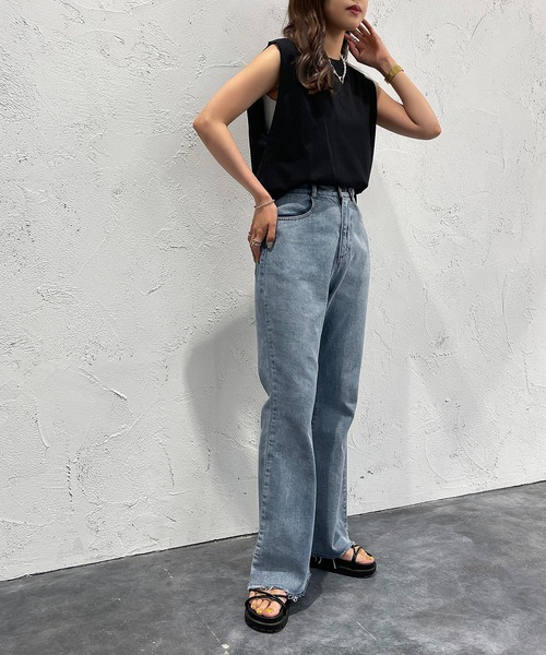 apres jour mignon(アプレジュールミニョン)の「タンクインナー【ZOZOTOWN限定アイテム】(タンクトップ・レディース・ブラック/オフホワイト/ピンク・フリー/X-LARGE)」の14枚目の写真