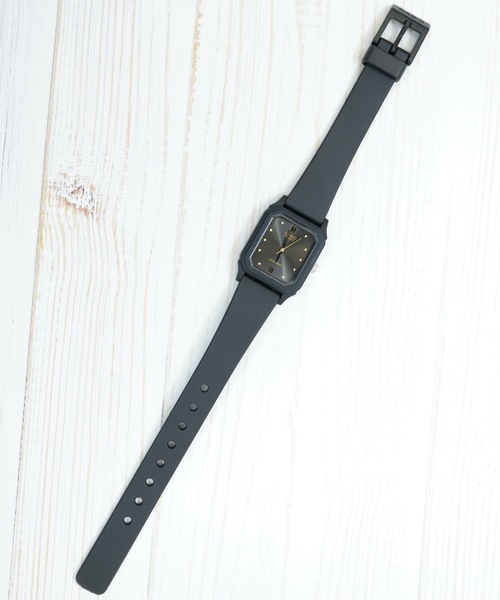 CASIO(カシオ)の「CASIO カシオ:スタンダード アナログ スクエア / LQ142(アナログ腕時計・レディース・ホワイト/ブラック/ダークネイビー/ゴールド・FREE)」の13枚目の写真