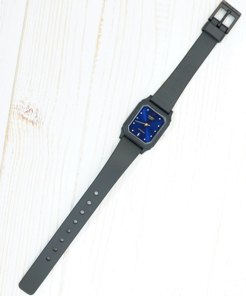 CASIO(カシオ)の「CASIO カシオ:スタンダード アナログ スクエア / LQ142(アナログ腕時計・レディース・ホワイト/ブラック/ダークネイビー/ゴールド・FREE)」の6枚目の写真