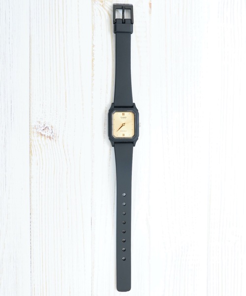 CASIO(カシオ)の「CASIO カシオ:スタンダード アナログ スクエア / LQ142(アナログ腕時計・レディース・ホワイト/ブラック/ダークネイビー/ゴールド・FREE)」の8枚目の写真