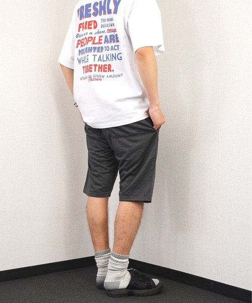 Burner(バーナー)の「【GROOVY STORE】ウエスト リブ無地 ショート パンツ(その他パンツ・メンズ・ブラック/チャコールグレー/グリーン/グレー・LL/L/M)」の15枚目の写真