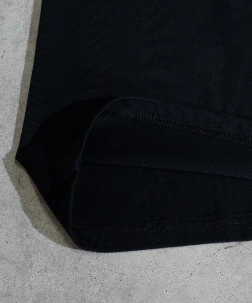 Red Cap Girl（レッドキャプガール）の「【a-r】〔Red Cap Girl/レッドキャップガール〕天竺バックワッペンロゴガールプリント 半袖BIGTシャツ（Tシャツ/カットソー・メンズ・ホワイト/グリーン/ブルー/ブラック・LARGE/MEDIUM/X-LARGE）」の7枚目の写真