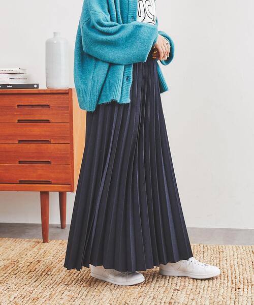 coen（コーエン）の「ウールライクプリーツスカート#（スカート）」 - WEAR