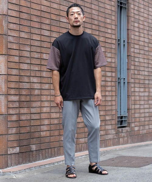 URBAN RESEARCH ROSSO MEN（アーバンリサーチロッソメン）の「『XLサイズあり』ドライストレッチイージースラックス（スーツパンツ・メンズ・ブラック/グレー/ネイビー・MEDIUM/LARGE/X-LARGE）」の17枚目の写真