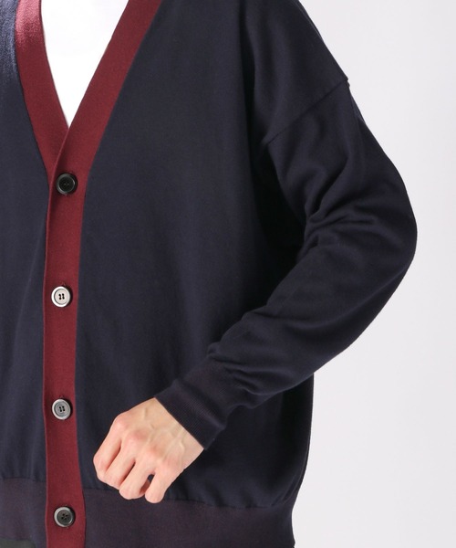 niko and...(ニコアンド)の「プレーティングVネックカーディガン(カーディガン/ボレロ・メンズ・ベージュ/グリーン/ネイビー・MEDIUM/LARGE)」の18枚目の写真