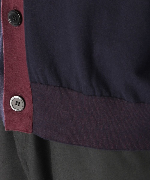 niko and...(ニコアンド)の「プレーティングVネックカーディガン(カーディガン/ボレロ・メンズ・ベージュ/グリーン/ネイビー・MEDIUM/LARGE)」の20枚目の写真