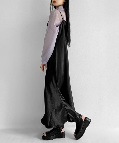 LVEU.（ラブユ.）の「Glossy long mermaid one-piece / グロッシー