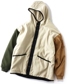 ウールライク中ワタフードＪＫＴ