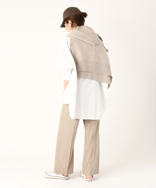 plage(プラージュ)の「Typewriter シャツ(シャツ/ブラウス・レディース・ホワイト/ブラック/サックスブルー・36/38)」の10枚目の写真