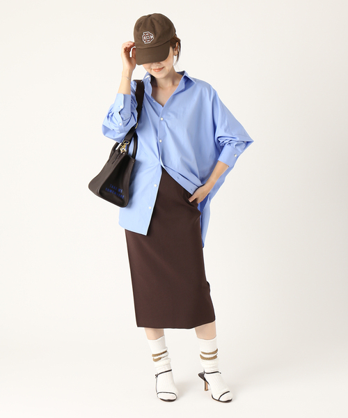 plage(プラージュ)の「Typewriter シャツ(シャツ/ブラウス・レディース・ホワイト/ブラック/サックスブルー・36/38)」の11枚目の写真