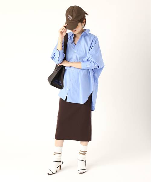 plage(プラージュ)の「Typewriter シャツ(シャツ/ブラウス・レディース・ホワイト/ブラック/サックスブルー・36/38)」の12枚目の写真