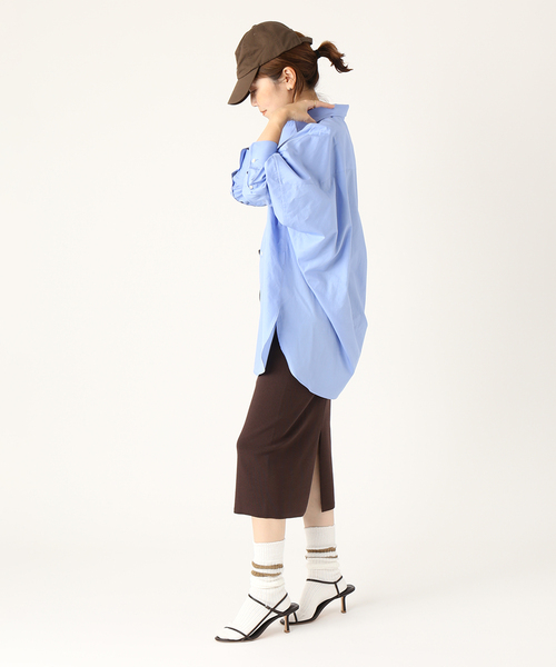 plage(プラージュ)の「Typewriter シャツ(シャツ/ブラウス・レディース・ホワイト/ブラック/サックスブルー・36/38)」の13枚目の写真