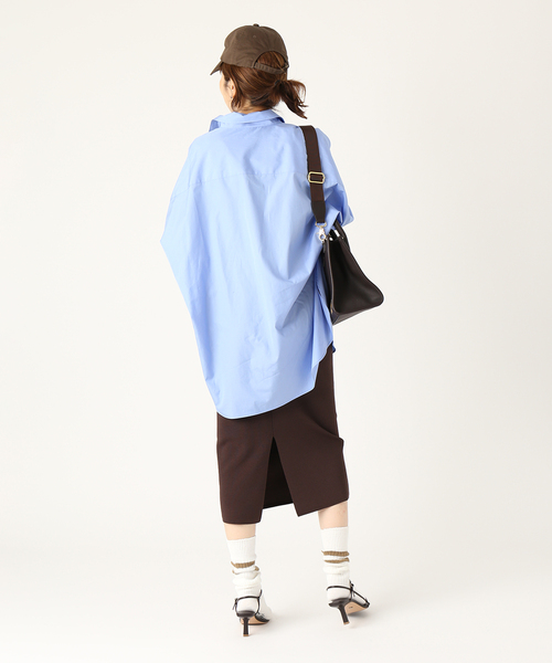 plage(プラージュ)の「Typewriter シャツ(シャツ/ブラウス・レディース・ホワイト/ブラック/サックスブルー・36/38)」の17枚目の写真