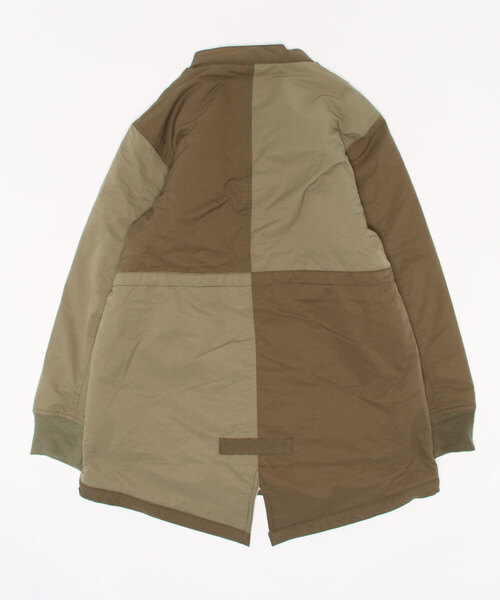 MAKE YOUR DAY(メイクユアデイ)の「M-65モッズコート■150.160cm(ダウンジャケット/コート・キッズ・ベージュ/チャコールグレー/カーキ・150/160)」の15枚目の写真