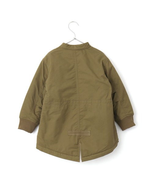 MAKE YOUR DAY(メイクユアデイ)の「M-65モッズコート■150.160cm(ダウンジャケット/コート・キッズ・ベージュ/チャコールグレー/カーキ・150/160)」の5枚目の写真