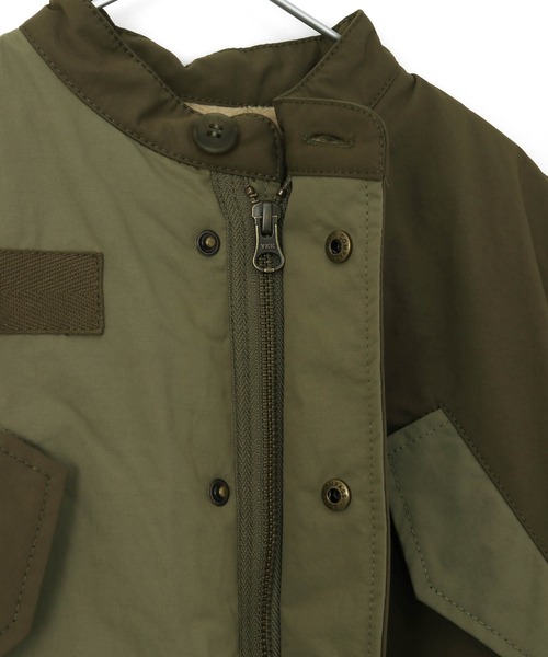 MAKE YOUR DAY(メイクユアデイ)の「M-65モッズコート■150.160cm(ダウンジャケット/コート・キッズ・ベージュ/チャコールグレー/カーキ・150/160)」の11枚目の写真