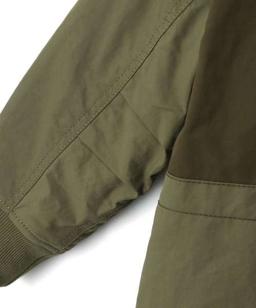 MAKE YOUR DAY(メイクユアデイ)の「M-65モッズコート■150.160cm(ダウンジャケット/コート・キッズ・ベージュ/チャコールグレー/カーキ・150/160)」の14枚目の写真