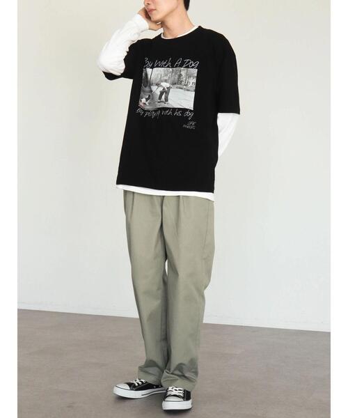 CRAFT STANDARD BOUTIQUE(クラフトスタンダードブティック)の「【WEB限定】ONEITA 長袖TEE *(Tシャツ/カットソー・メンズ・ホワイト・LL/M/L)」の6枚目の写真