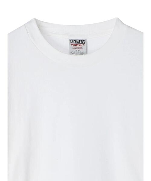 CRAFT STANDARD BOUTIQUE(クラフトスタンダードブティック)の「【WEB限定】ONEITA 長袖TEE *(Tシャツ/カットソー・メンズ・ホワイト・LL/M/L)」の9枚目の写真