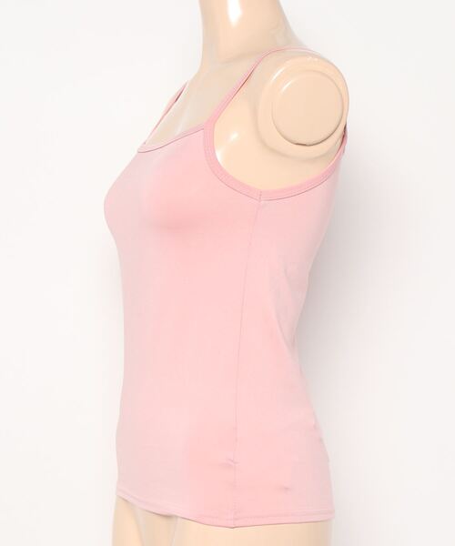 ibeul_(イベール)の「ソフトインナーキャミソール(キャミソール・レディース・ホワイト/ブラック/ブラウン/ピンク/アイボリー・FREE)」の6枚目の写真