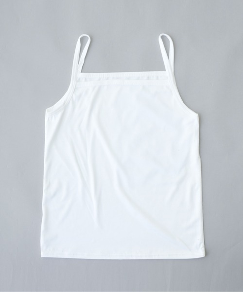 ibeul_(イベール)の「ソフトインナーキャミソール(キャミソール・レディース・ホワイト/ブラック/ブラウン/ピンク/アイボリー・FREE)」の2枚目の写真