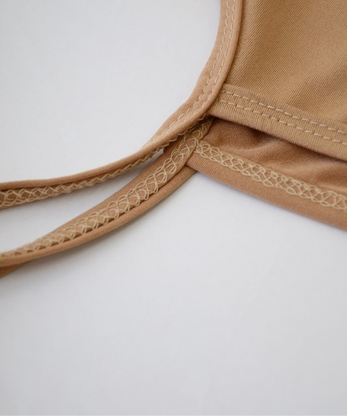 ibeul_(イベール)の「ソフトインナーキャミソール(キャミソール・レディース・ホワイト/ブラック/ブラウン/ピンク/アイボリー・FREE)」の8枚目の写真