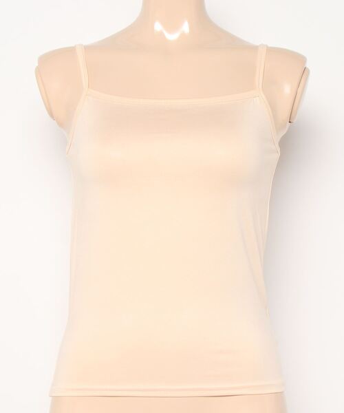 ibeul_(イベール)の「ソフトインナーキャミソール(キャミソール・レディース・ホワイト/ブラック/ブラウン/ピンク/アイボリー・FREE)」の14枚目の写真