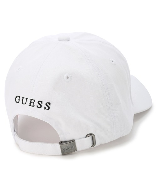 Guess（ゲス）の「Logo Baseball Cap 帽子 キャップ（キャップ・メンズ・ホワイト/ブラック/ベージュ/カーキ・ONE SIZE）」の5枚目の写真