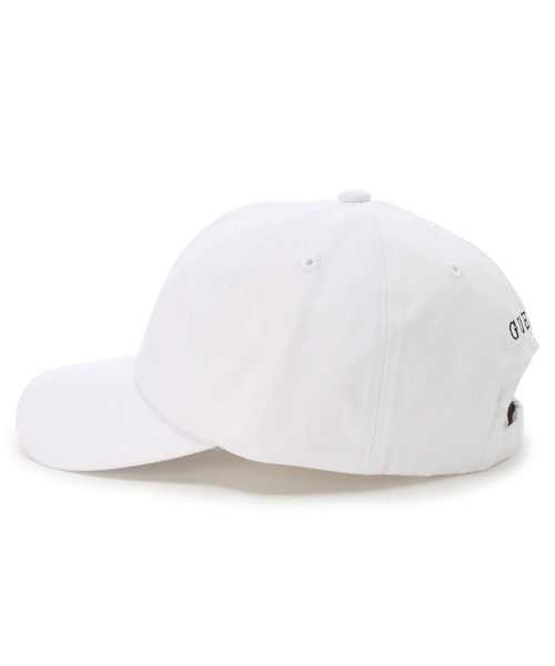 Guess（ゲス）の「Logo Baseball Cap 帽子 キャップ（キャップ・メンズ・ホワイト/ブラック/ベージュ/カーキ・ONE SIZE）」の6枚目の写真