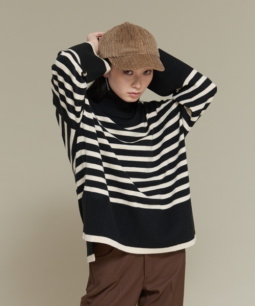 NOMINE（ノミネ）の「【WEB限定】【Hollingworth】コールキャップ（キャップ・レディース・ブラック/ベージュ・フリー）」の6枚目の写真