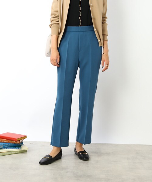 DRESKIP（ドレスキップ）の「◆【細見えスタイルUPが叶う！】ストレッチ フレアパンツ（その他パンツ・レディース・ライトブルー/ブラック/ナチュラル・02/03/04）」の3枚目の写真