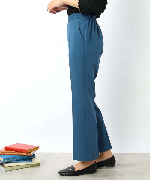 DRESKIP（ドレスキップ）の「◆【細見えスタイルUPが叶う！】ストレッチ フレアパンツ（その他パンツ・レディース・ライトブルー/ブラック/ナチュラル・02/03/04）」の6枚目の写真