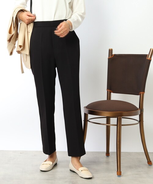 DRESKIP（ドレスキップ）の「◆【細見えスタイルUPが叶う！】ストレッチ フレアパンツ（その他パンツ・レディース・ライトブルー/ブラック/ナチュラル・02/03/04）」の12枚目の写真