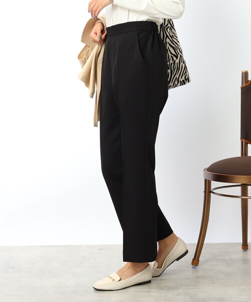 DRESKIP（ドレスキップ）の「◆【細見えスタイルUPが叶う！】ストレッチ フレアパンツ（その他パンツ・レディース・ライトブルー/ブラック/ナチュラル・02/03/04）」の13枚目の写真