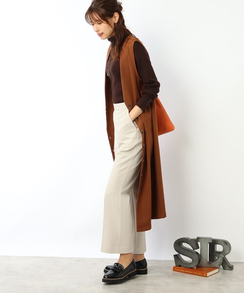 DRESKIP（ドレスキップ）の「◆【細見えスタイルUPが叶う！】ストレッチ フレアパンツ（その他パンツ・レディース・ライトブルー/ブラック/ナチュラル・02/03/04）」の22枚目の写真