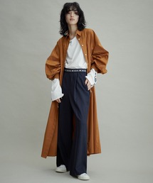 【WEB限定(一部店舗展開あり)】アジャストシャツワンピース