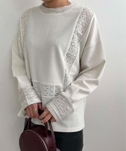 kimiです。3点エイミーロウ 半袖　カットソー バック配色リメイクTシャツ Eimee Law│Eimee Law & LHELBIE