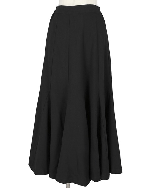 coca(coca)(コカ)の「セミフレア切り替えたっぷりスカート(スカート・レディース・ブラウン/ブラック・M/L)」の14枚目の写真