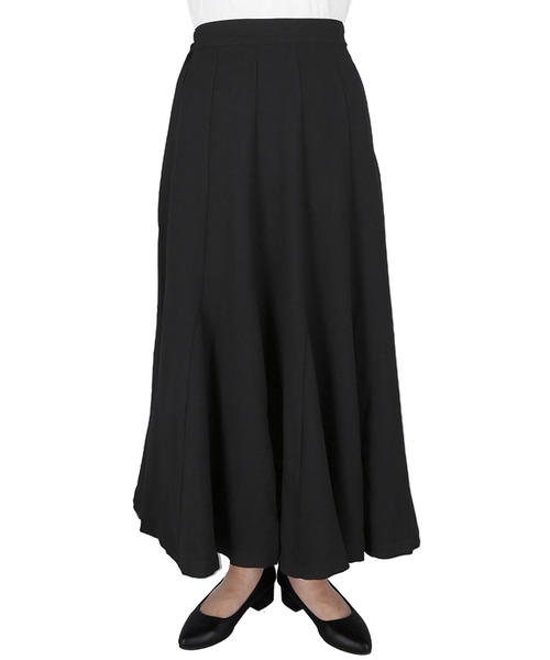 coca(coca)(コカ)の「セミフレア切り替えたっぷりスカート(スカート・レディース・ブラウン/ブラック・M/L)」の15枚目の写真