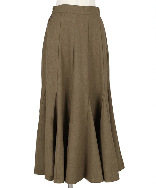 coca(coca)(コカ)の「セミフレア切り替えたっぷりスカート(スカート・レディース・ブラウン/ブラック・M/L)」の13枚目の写真