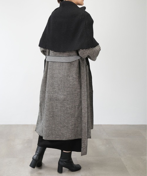 ＡＮＤＪ（アンドジェイ）の「【2022/AW】【ANDJMADE】3WAYロングジップニットベスト（ベスト・レディース・ブラック/ブラウン系その他/モカ・M）」の19枚目の写真