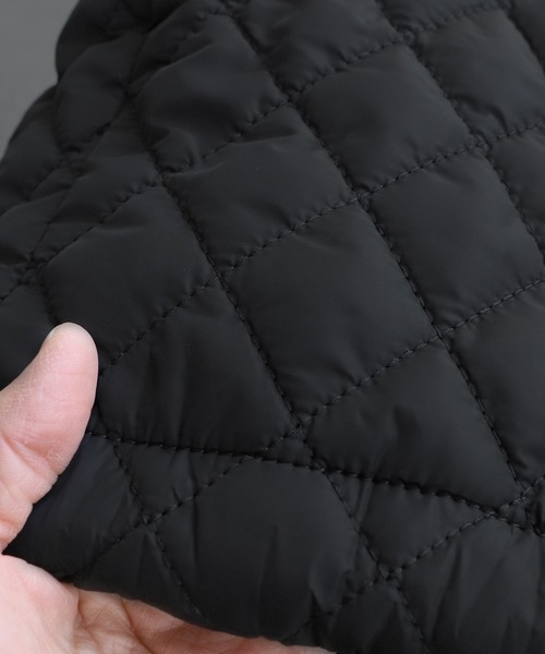 reca(レカ)の「キルティング巾着バッグ(ショルダーバッグ・レディース・ブラック/オフホワイト・ONESIZE)」の19枚目の写真